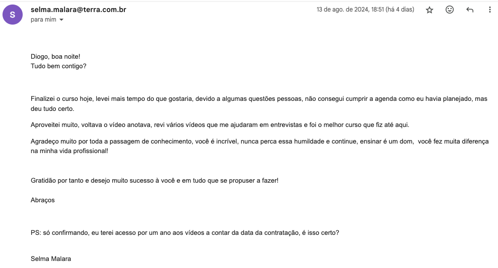 Depoimento Selma